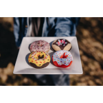 Obrázek z BOMA Ponožky vtipné DONUT v krabičce ŽLUTÉ 