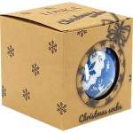 Obrázek z LONKA Ponožky vánoční ELFI jako ozdoba na stromeček MODRÉ 