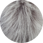 Obrázek z VOXX Čepice dámská pletená TWINGO s flitry a bambulí ŠEDÁ 