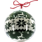 Obrázek z LONKA Ponožky vánoční ELFI jako ozdoba na stromeček ZELENÉ 