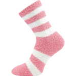 Obrázek z BOMA Ponožky dámské žinylkové SVĚTLANA 2pack RŮŽOVÉ 
