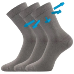 Obrázek z LONKA Ponožky medicine bambusové DRBAMBIK šedé (3 páry) 