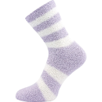 Obrázek z BOMA Ponožky dámské žinylkové SVĚTLANA 2pack LILA 