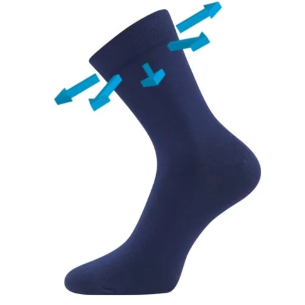 Obrázek z LONKA Ponožky medicine bambusové DRBAMBIK tmavě modré (3 páry) 