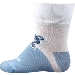 Obrázek z VOXX Ponožky kojenecké bambusové SEBÍK s medvídkem CHLAPECKÉ (3 páry) 