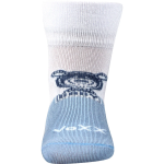 Obrázek z VOXX Ponožky kojenecké bambusové SEBÍK s medvídkem CHLAPECKÉ (3 páry) 