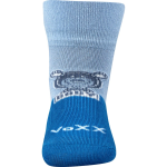 Obrázek z VOXX Ponožky kojenecké bambusové SEBÍK s medvídkem CHLAPECKÉ (3 páry) 