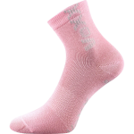 Obrázek z VOXX Ponožky dětské ADVENTURIK se stříbrem RŮŽOVÉ (3 páry) 