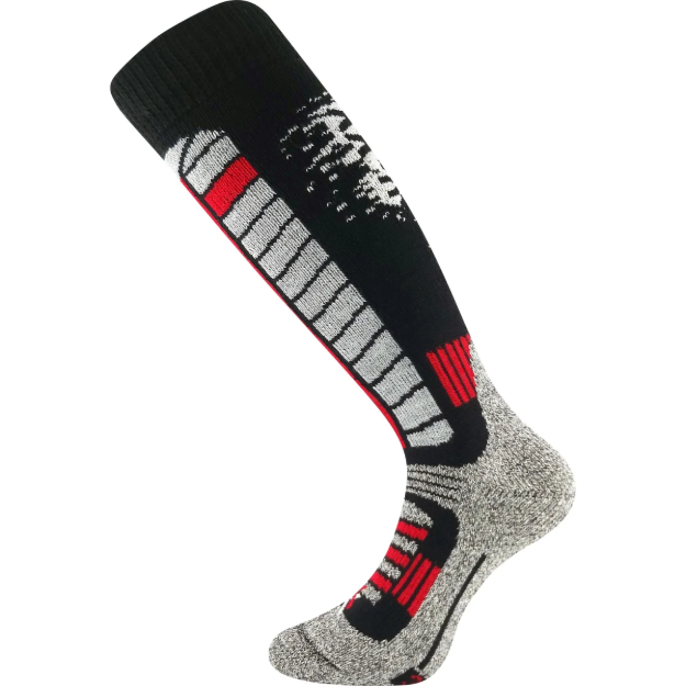 Obrázek z VOXX Podkolenky zimní lyžařské CARVING černé 