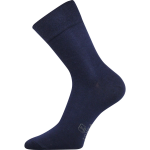 Obrázek z LONKA Ponožky pánské společenské DASILVER s ionty stříbra TMAVĚ MODRÉ (3 páry) 
