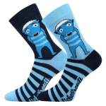 Obrázek z BOMA Ponožky pánské LICHOŽROUTI P s obrázkem HIHLÍKA (3 páry) 