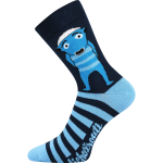 Obrázek z BOMA Ponožky pánské LICHOŽROUTI P s obrázkem HIHLÍKA (3 páry) 