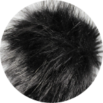 Obrázek z VOXX Čepice dámská pletená ENCORE s bambulí ČERNÁ 