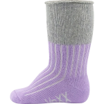 Obrázek z VOXX Ponožky kojenecké froté LUNIK barevné DÍVČÍ (3 páry) 