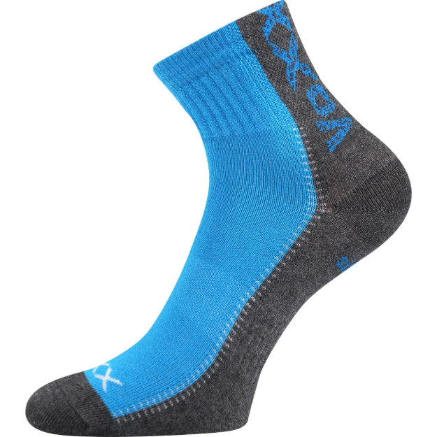 Obrázek z VOXX Ponožky dětské nižší slabé REVOLTIK se stříbrem MIX CHLAPECKÉ (3 páry) 