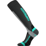 Obrázek z VOXX Podkolenky kompresní SIGNAL anatomicky tvarované s ionty stříbra TMAVĚ ŠEDÉ 