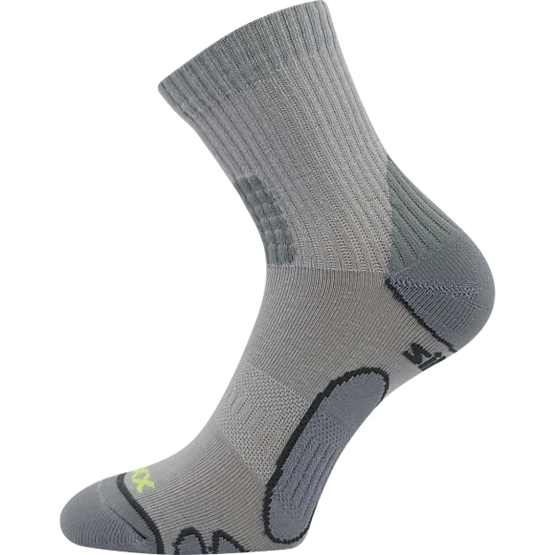 Obrázek z VOXX Ponožky sportovní SILO s ionty stříbra SVĚTLE ŠEDÉ 