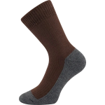 Obrázek z BOMA Ponožky silné domácí SPACÍ hnědé 