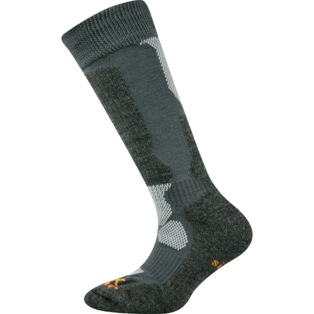 Obrázek z VOXX Podkolenky dětské thermo ETREXÍK sportovní TMAVĚ ŠEDÉ 