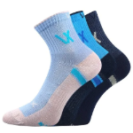 Obrázek z VOXX Ponožky dětské bavlněné sportovní NEOIK mix UNI (3 páry) 