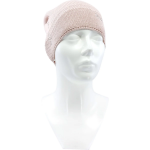 Obrázek z VOXX Čepice dámská pletená MICRA bavlněná s kamínky Swarovski RŮŽOVÁ 