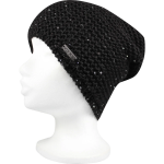 Obrázek z VOXX Čepice dámská pletená INSIGNIA s flitry ČERNÁ 