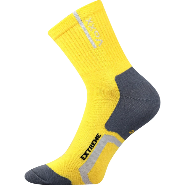 Obrázek z VOXX Ponožky sportovní slabé JOSEF se stříbrem ŽLUTÉ 