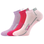 Obrázek z VOXX Ponožky dětské slabé KATOIK stříbrem DÍVČÍ mix (3 páry) 
