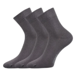 Obrázek z BOMA Ponožky slabé ZAZR jednobarevné ŠEDÉ (3 páry) 