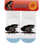 Obrázek z BOMA Ponožky kojenecké froté KRTEČEK obrázkové CHLAPECKÉ (3 páry) 