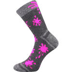 Obrázek z VOXX Ponožky dětské froté sportovní HAWKIK pro holky (3 páry) 