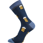 Obrázek z VOXX Ponožky pánské letní PIVOXX vtipné s obrázky PIVA mix 5 (3 páry) 