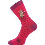 Obrázek z BOMA Ponožky dětské FILIP 06 ABS obrázkové MIX DÍVČÍ (3 páry) 