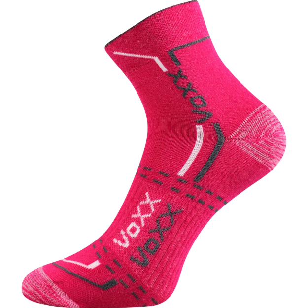 Obrázek z VOXX Ponožky bavlněné sportovní FRANZ 03 magenta (3 páry) 