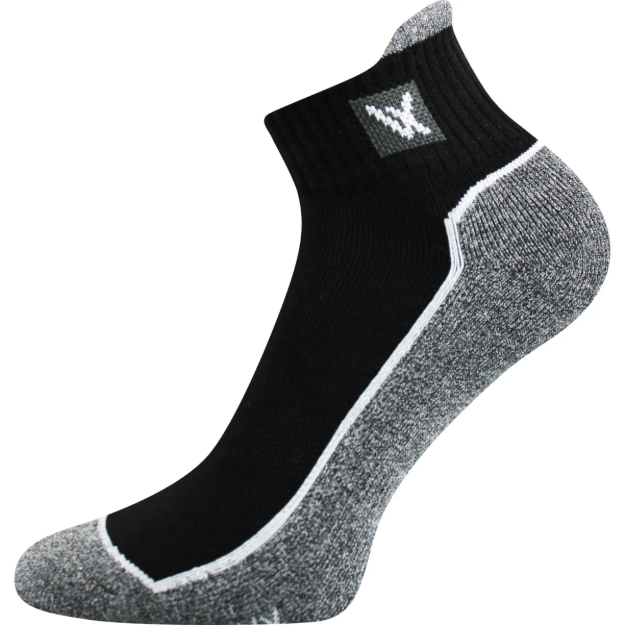 Obrázek z VOXX Ponožky bavlněné sportovní NESTY 01 černé (3 páry) 