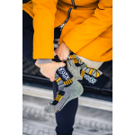 Obrázek z VOXX Ponožky termo zimní TRACTION vlněné ŽLUTÉ 