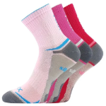 Obrázek z VOXX Ponožky dětské outdoorové OPTIFANIK 03 MIX DÍVČÍ (3 páry) 