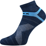 Obrázek z VOXX Ponožky krátké slabé REX 14 bavlněné MIX TMAVÉ (3 páry) 