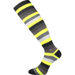Obrázek z VOXX Podkolenky kompresní MULTIX pruhované neon žluté 
