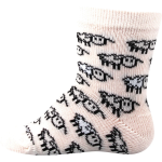 Obrázek z BOMA Ponožky kojenecké BEJBIK obrázkové DÍVČÍ (3 páry) 