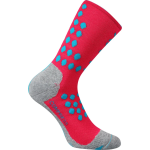 Obrázek z VOXX Ponožky kompresní sportovní FINISH s ionty stříbra NEON RŮŽOVÉ 