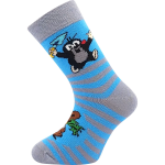 Obrázek z BOMA Ponožky dětské KRTEK obrázkové CHLAPECKÉ (3 páry) 