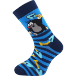 Obrázek z BOMA Ponožky dětské KRTEK obrázkové CHLAPECKÉ (3 páry) 