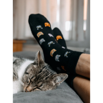 Obrázek z LONKA Ponožky dámské tenké FELIXA s kočkami (3 páry) 