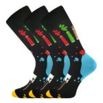 Obrázek z LONKA Ponožky společenské vtipné TWIDOR s obrázky MALÍŘ (3 páry) 
