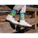 Obrázek z LONKA Ponožky společenské vtipné TWIDOR s obrázky OVEČEK (3 páry) 