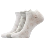 Obrázek z LONKA Ponožky dámské letní JASMINA prodyšné MIX SVĚTLÉ (3 páry) 