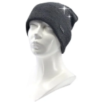 Obrázek z VOXX Čepice dámská pletená CARINA s lurexem ŠEDÁ 