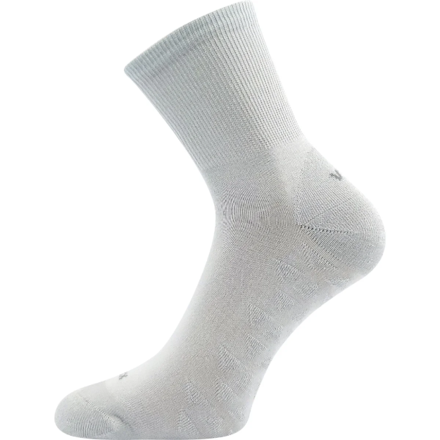 Obrázek z VOXX Ponožky sportovní bambusové BENGAM s masážním chodidlem SVĚTLE ŠEDÉ 