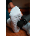 Obrázek z VOXX Ponožky sportovní bambusové BENGAM s masážním chodidlem BÍLÉ 